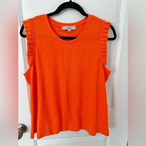 LOFT Bright Orange Tank